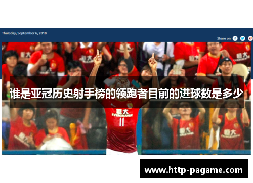 谁是亚冠历史射手榜的领跑者目前的进球数是多少
