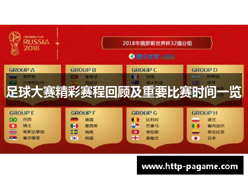 足球大赛精彩赛程回顾及重要比赛时间一览